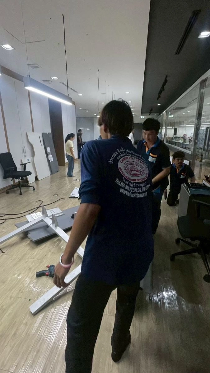 ผลงานการรื้อถอดขนย้ายเฟอร์นิเจอร์ ESSO 1